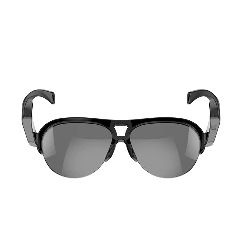 F Series Fone Ouvido Bluetooth Lenses Man Water Proof Smartglass Stereo Connected Bezel Smartglasses Polarized Men'S Sunglasses